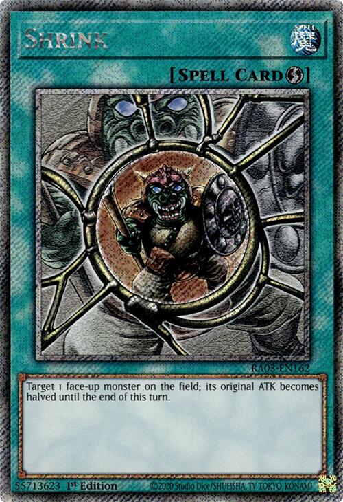 Shrink (Platinum Secret Rare) [RA03-EN162] Platinum Secret Rare | Gear Gaming Bentonville