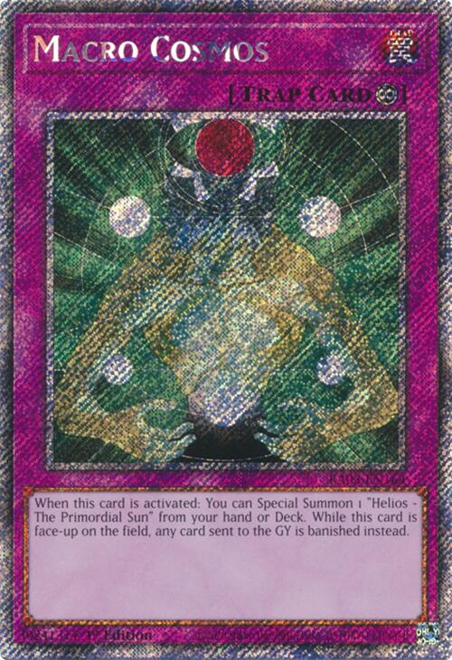 Macro Cosmos (Platinum Secret Rare) [RA03-EN164] Platinum Secret Rare | Gear Gaming Bentonville