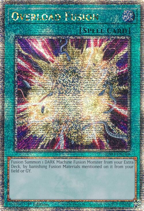 Overload Fusion (Quarter Century Secret Rare) [RA03-EN169] Quarter Century Secret Rare | Gear Gaming Bentonville