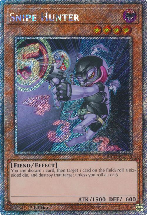 Snipe Hunter (Platinum Secret Rare) [RA03-EN170] Platinum Secret Rare | Gear Gaming Bentonville