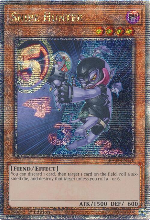 Snipe Hunter (Quarter Century Secret Rare) [RA03-EN170] Quarter Century Secret Rare | Gear Gaming Bentonville