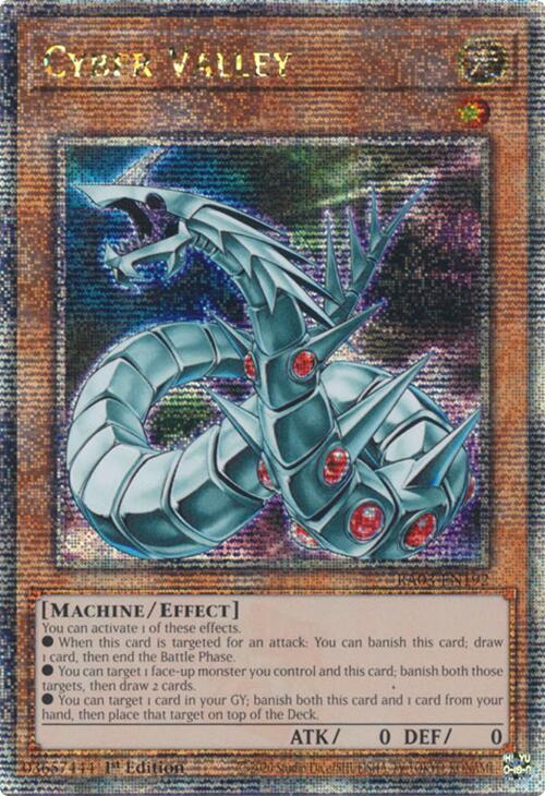 Cyber Valley (Quarter Century Secret Rare) [RA03-EN192] Quarter Century Secret Rare | Gear Gaming Bentonville