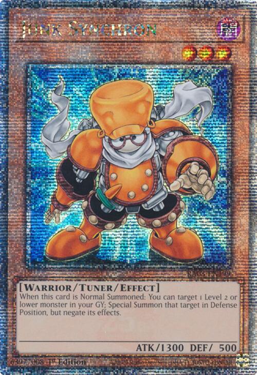 Junk Synchron (Quarter Century Secret Rare) [RA03-EN199] Quarter Century Secret Rare | Gear Gaming Bentonville