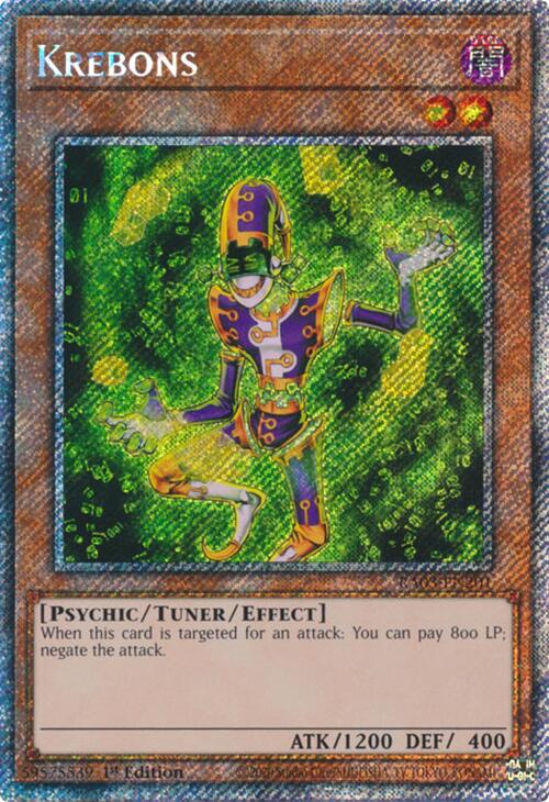 Krebons (Platinum Secret Rare) [RA03-EN201] Platinum Secret Rare | Gear Gaming Bentonville