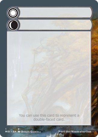 Helper Card (1/9) [Innistrad: Midnight Hunt Tokens] | Gear Gaming Bentonville