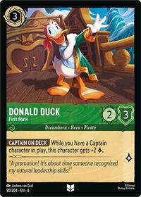 Donald Duck - First Mate (80/204) [Azurite Sea] | Gear Gaming Bentonville