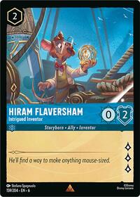 Hiram Flaversham - Intrigued Inventor (159/204) [Azurite Sea] | Gear Gaming Bentonville