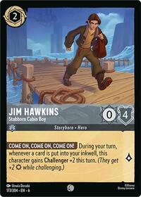 Jim Hawkins - Stubborn Cabin Boy (173/204) [Azurite Sea] | Gear Gaming Bentonville