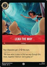 Lead the Way (129/204) [Azurite Sea] | Gear Gaming Bentonville