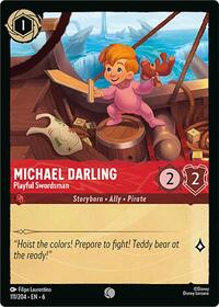 Michael Darling - Playful Swordsman (111/204) [Azurite Sea] | Gear Gaming Bentonville