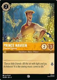Prince Naveen - Carefree Explorer (10/204) [Azurite Sea] | Gear Gaming Bentonville