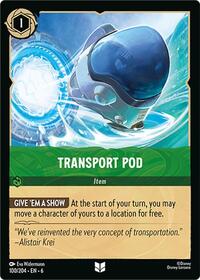 Transport Pod (100/204) [Azurite Sea] | Gear Gaming Bentonville