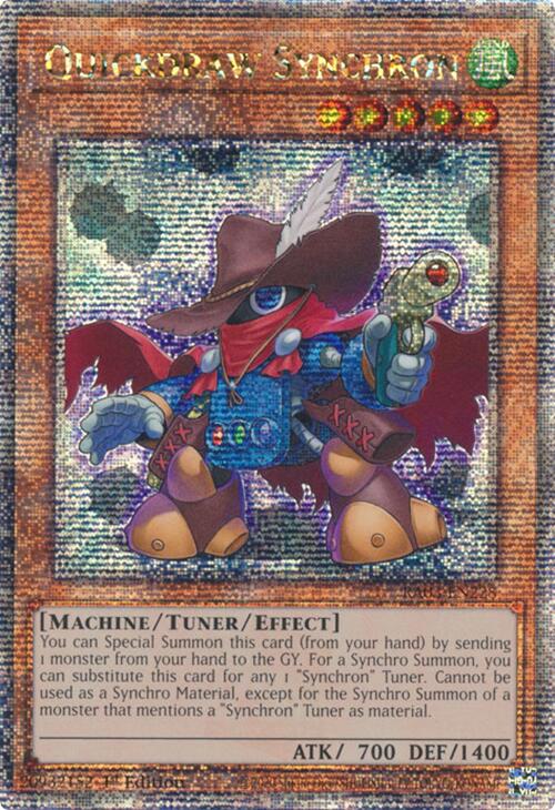 Quickdraw Synchron (Quarter Century Secret Rare) [RA03-EN228] Quarter Century Secret Rare | Gear Gaming Bentonville