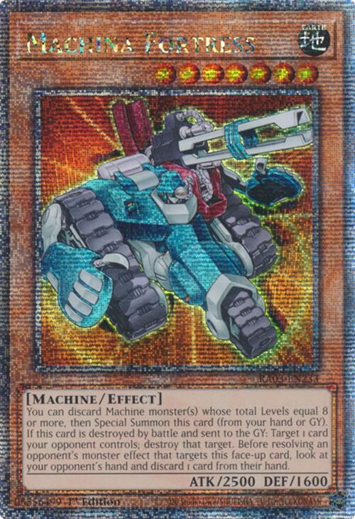 Machina Fortress (Quarter Century Secret Rare) [RA03-EN233] Quarter Century Secret Rare | Gear Gaming Bentonville