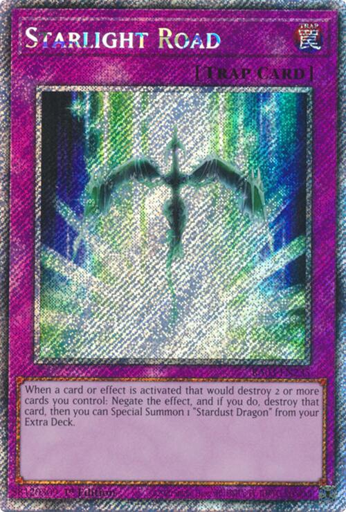 Starlight Road (Platinum Secret Rare) [RA03-EN235] Platinum Secret Rare | Gear Gaming Bentonville