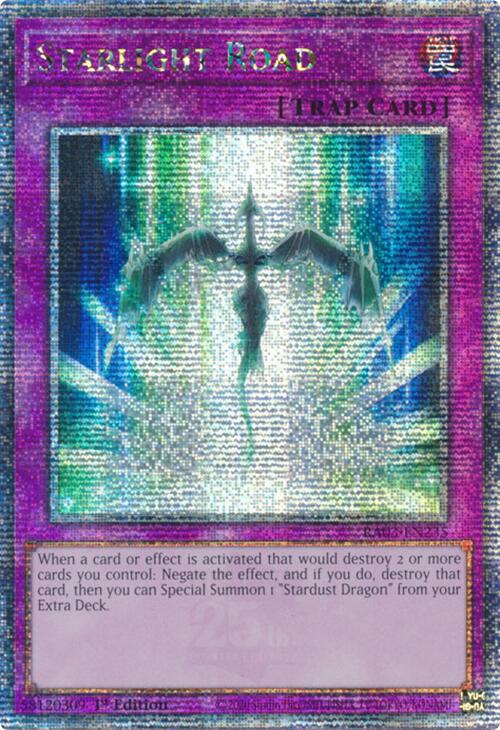 Starlight Road (Quarter Century Secret Rare) [RA03-EN235] Quarter Century Secret Rare | Gear Gaming Bentonville