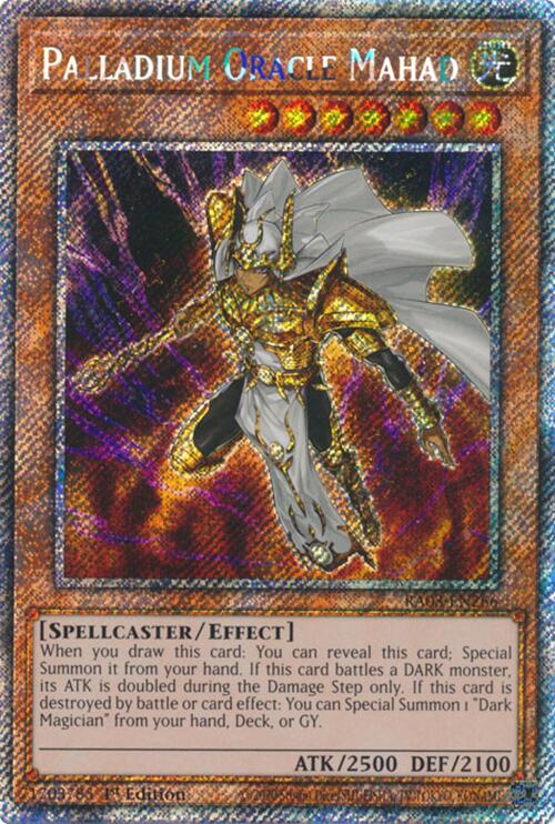 Palladium Oracle Mahad (Platinum Secret Rare) [RA03-EN266] Platinum Secret Rare | Gear Gaming Bentonville