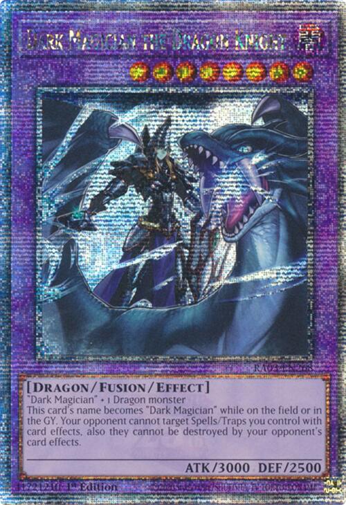 Dark Magician the Dragon Knight (Quarter Century Secret Rare) [RA03-EN268] Quarter Century Secret Rare | Gear Gaming Bentonville