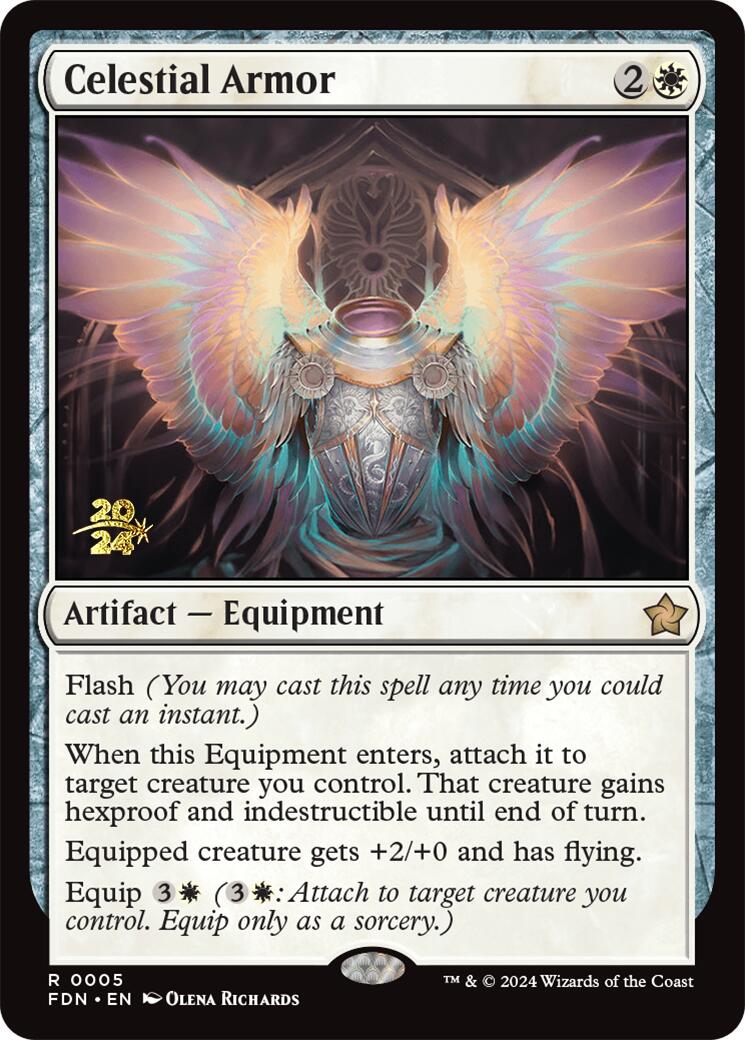 Celestial Armor [Foundations Prerelease Promos] | Gear Gaming Bentonville