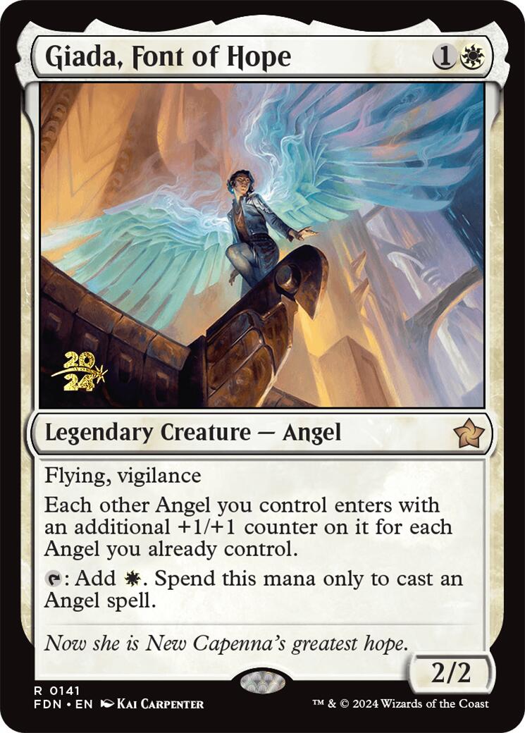 Giada, Font of Hope [Foundations Prerelease Promos] | Gear Gaming Bentonville