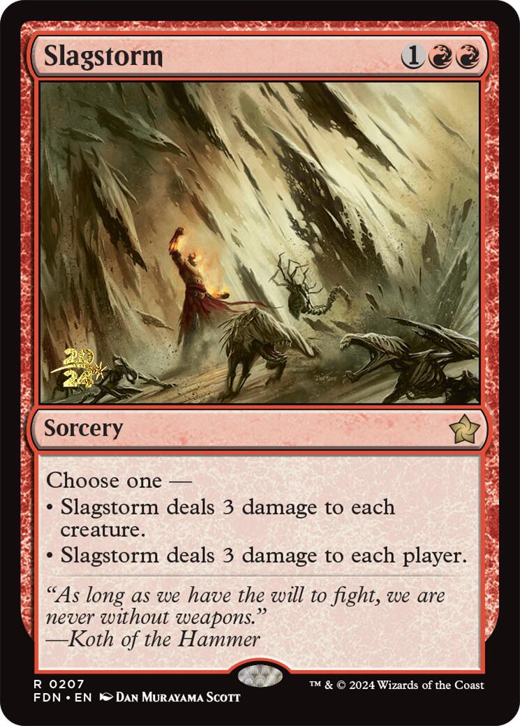 Slagstorm [Foundations Prerelease Promos] | Gear Gaming Bentonville