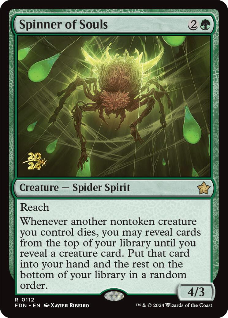 Spinner of Souls [Foundations Prerelease Promos] | Gear Gaming Bentonville