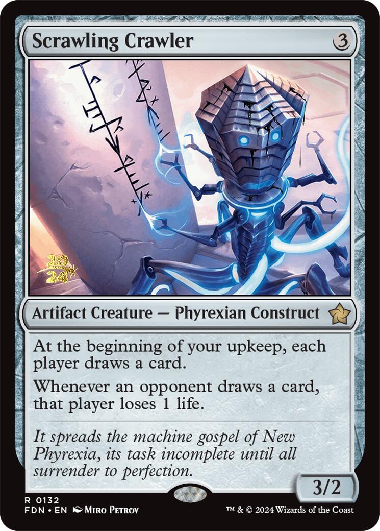 Scrawling Crawler [Foundations Prerelease Promos] | Gear Gaming Bentonville