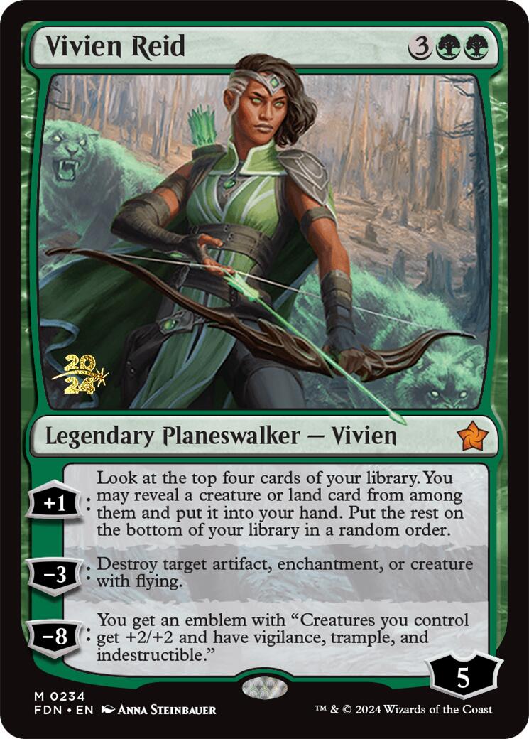 Vivien Reid [Foundations Prerelease Promos] | Gear Gaming Bentonville