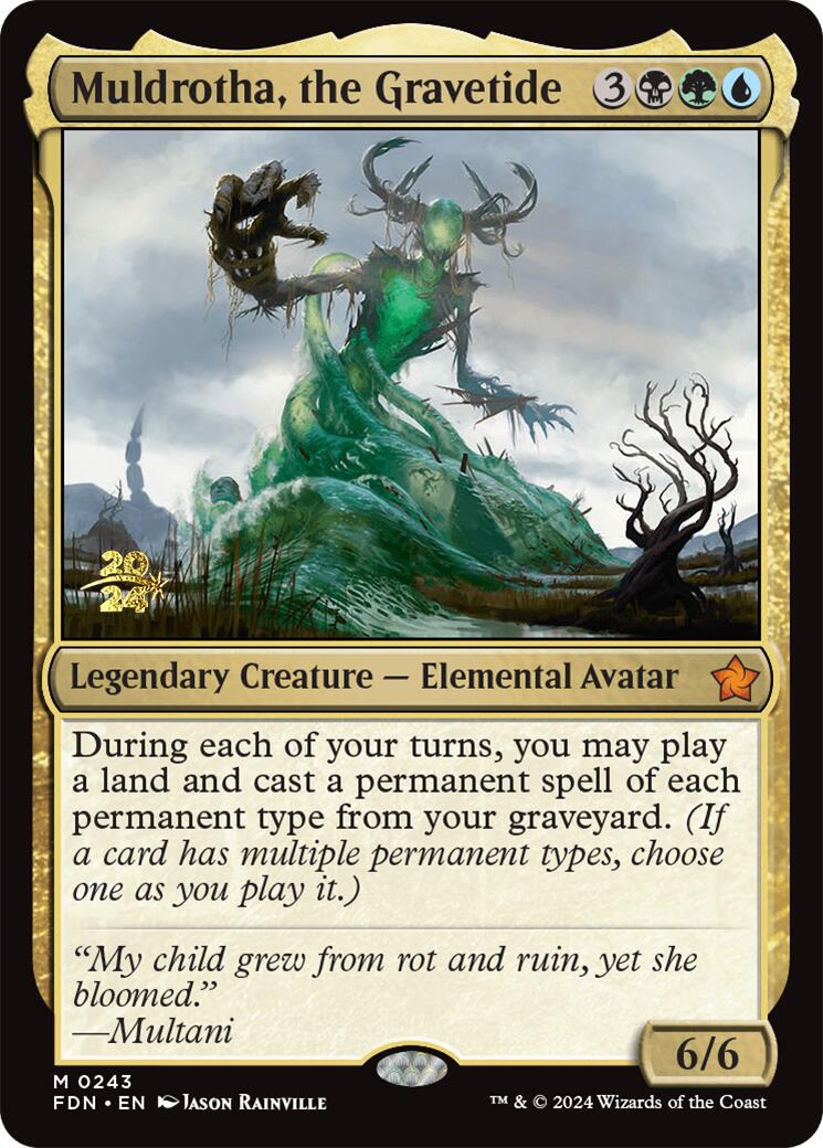 Muldrotha, the Gravetide [Foundations Prerelease Promos] | Gear Gaming Bentonville