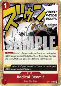 Radical Beam!! (Jolly Roger Foil) [Premium Booster -The Best-] | Gear Gaming Bentonville