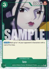 Izo (OP01-033) (Full Art) [Premium Booster -The Best-] | Gear Gaming Bentonville