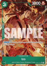 Izo (OP01-033) (Alternate Art) [Premium Booster -The Best-] | Gear Gaming Bentonville