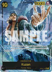 Kuzan (OP02-121) (Alternate Art) [Premium Booster -The Best-] | Gear Gaming Bentonville