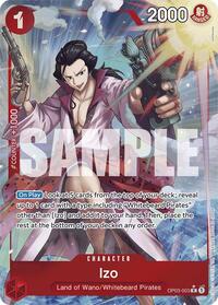 Izo (OP03-003) (Full Art) [Premium Booster -The Best-] | Gear Gaming Bentonville