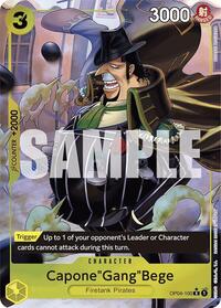 Capone"Gang"Bege (OP04-100) (Full Art) [Premium Booster -The Best-] | Gear Gaming Bentonville