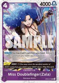 Miss Doublefinger(Zala) (Jolly Roger Foil) [Premium Booster -The Best-] | Gear Gaming Bentonville