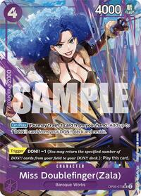Miss Doublefinger(Zala) (Full Art) [Premium Booster -The Best-] | Gear Gaming Bentonville