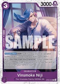 Vinsmoke Niji (OP06-064) (Jolly Roger Foil) [Premium Booster -The Best-] | Gear Gaming Bentonville
