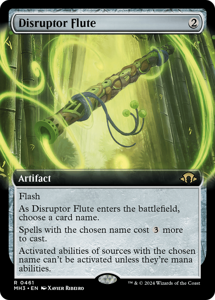 Disruptor Flute (Extended Art) [Modern Horizons 3] | Gear Gaming Bentonville