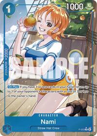 Nami (P-053) (Full Art) [Premium Booster -The Best-] | Gear Gaming Bentonville