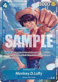 Monkey.D.Luffy (P-055) (Full Art) [Premium Booster -The Best-] | Gear Gaming Bentonville
