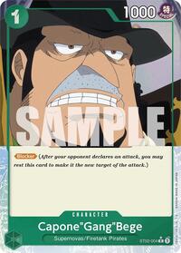 Capone"Gang"Bege (ST02-004) (Full Art) [Premium Booster -The Best-] | Gear Gaming Bentonville