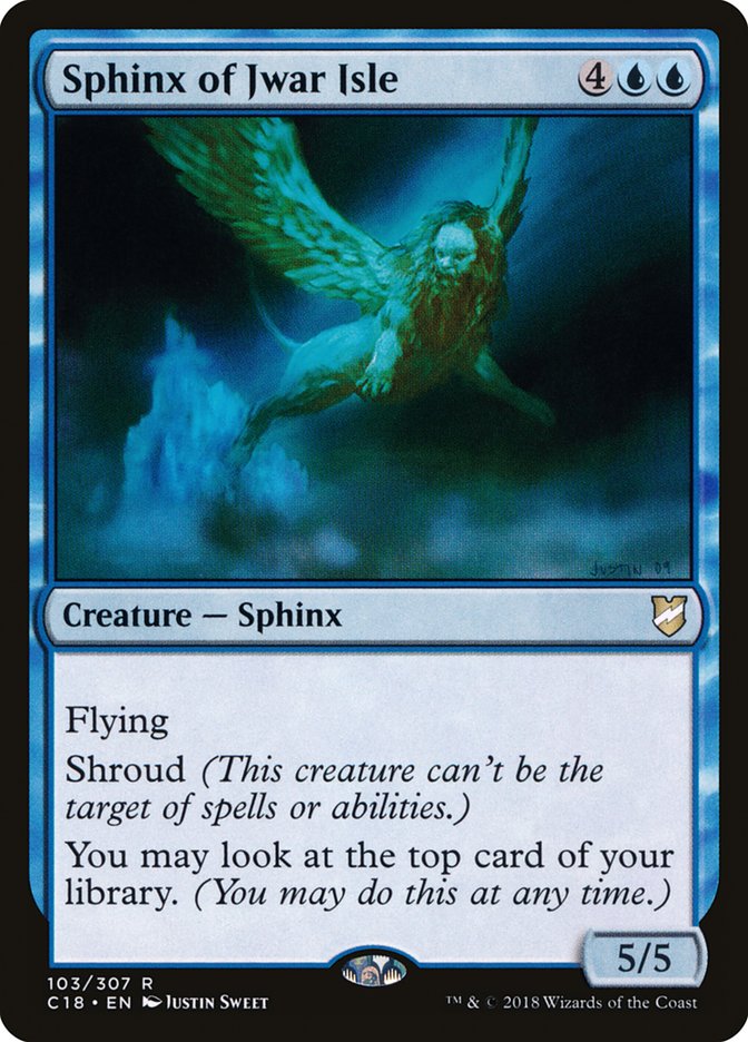 Sphinx of Jwar Isle [Commander 2018] | Gear Gaming Bentonville