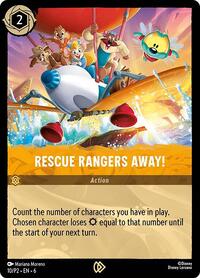 Rescue Rangers Away! (10) [Disney Lorcana Promo Cards] | Gear Gaming Bentonville