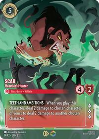 Scar - Heartless Hunter (Store Championship) (14) [Disney Lorcana Promo Cards] | Gear Gaming Bentonville
