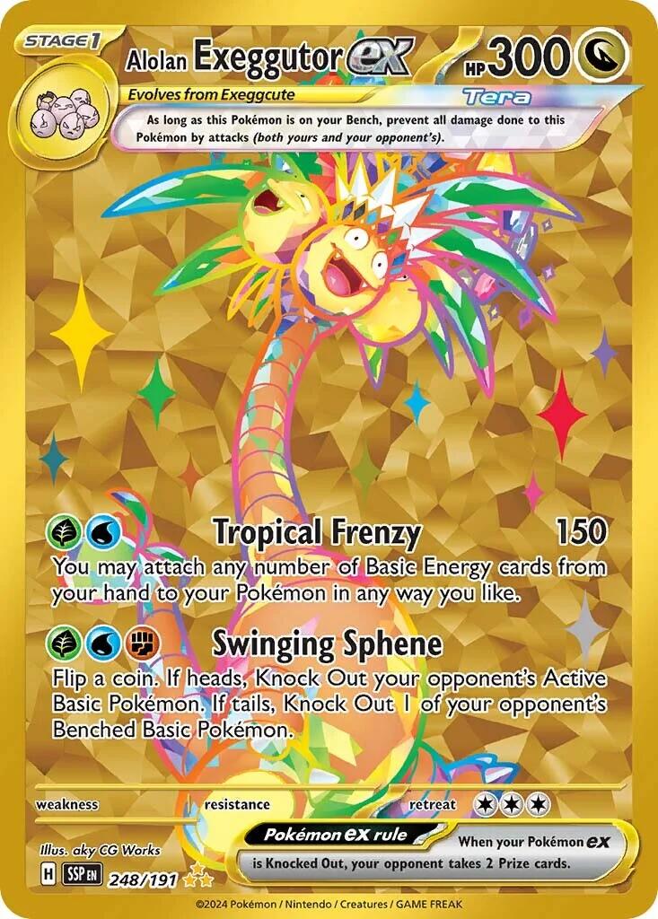 Alolan Exeggutor ex (248/191) [Scarlet & Violet: Surging Sparks] | Gear Gaming Bentonville