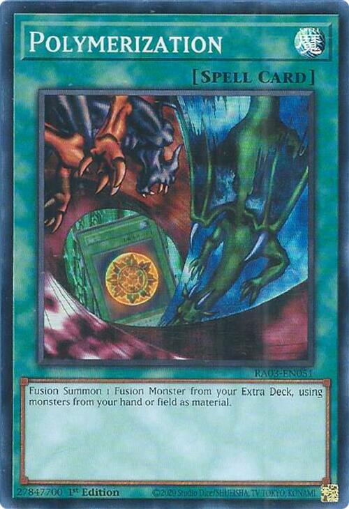 Polymerization (Alternate Art) [RA03-EN051] Super Rare | Gear Gaming Bentonville