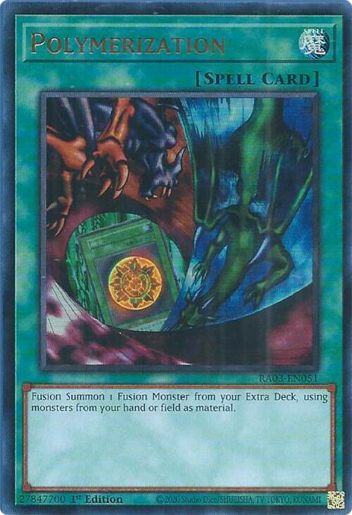 Polymerization (Alternate Art) (UR) [RA03-EN051] Ultra Rare | Gear Gaming Bentonville