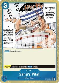 Sanji's Pilaf (Textured Foil) [Premium Booster -The Best-] | Gear Gaming Bentonville