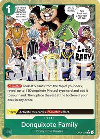 Donquixote Family (Textured Foil) [Premium Booster -The Best-] | Gear Gaming Bentonville